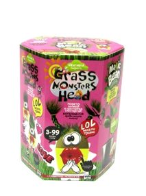 набір для пророщування Grass monsters head весела травка травянчик кольори в асортименті