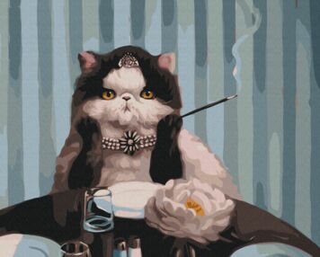 Розпис по номерах 40х50 BS53475 Сніданок в Тіффані brushme Брашми