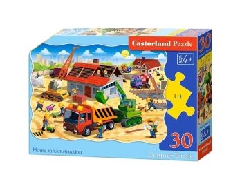 пазли castorland 30 елементів будівельний майданчик 03686