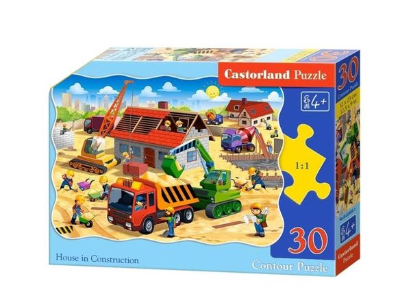 пазли castorland 30 елементів будівельний майданчик 03686 Ціна (цена) 67.70грн. | придбати  купити (купить) пазли castorland 30 елементів будівельний майданчик 03686 доставка по Украине, купить книгу, детские игрушки, компакт диски 1