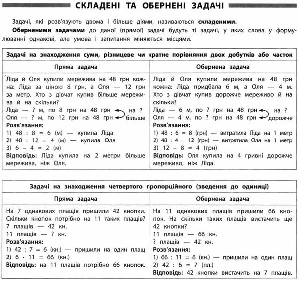 памятка для початкової школи математика 3 клас Ціна (цена) 14.03грн. | придбати  купити (купить) памятка для початкової школи математика 3 клас доставка по Украине, купить книгу, детские игрушки, компакт диски 3