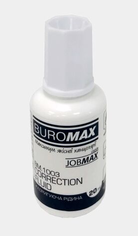 коректор з пензликом 20 мл Buromax ВМ1003 Ціна (цена) 10.50грн. | придбати  купити (купить) коректор з пензликом 20 мл Buromax ВМ1003 доставка по Украине, купить книгу, детские игрушки, компакт диски 0