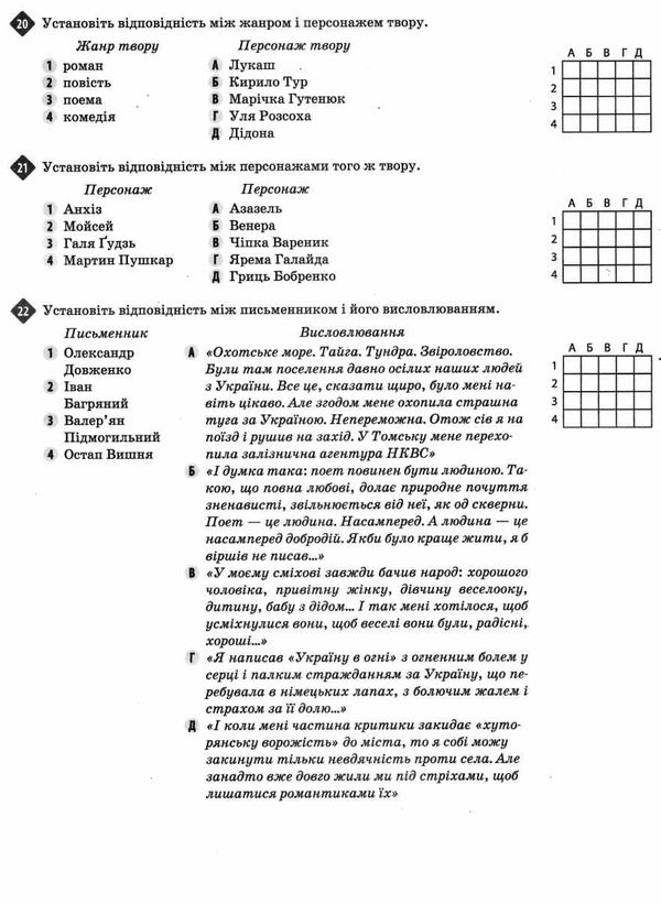 олексієнко зно 2022 українська література тестові завдання у форматі зно книга   купити ці Ціна (цена) 45.00грн. | придбати  купити (купить) олексієнко зно 2022 українська література тестові завдання у форматі зно книга   купити ці доставка по Украине, купить книгу, детские игрушки, компакт диски 4