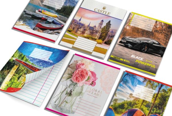 Зошит 48 аркушів у лінійку = картон Ціна (цена) 13.90грн. | придбати  купити (купить) Зошит 48 аркушів у лінійку = картон доставка по Украине, купить книгу, детские игрушки, компакт диски 0