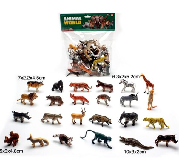 Набір дикі тварини G24 Ціна (цена) 203.40грн. | придбати  купити (купить) Набір дикі тварини G24 доставка по Украине, купить книгу, детские игрушки, компакт диски 0