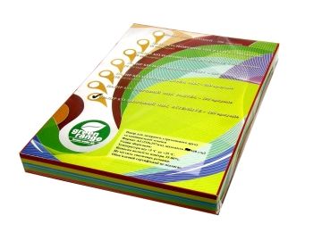 інтенсив кольоровий папір для друку А4 5 кольорів по 25 аркушів щільність 160