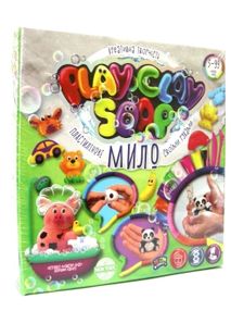 набір для творчості пластилінове мило велике play clay soap артикул PCS-01-01U/02U  купит