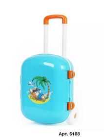 валіза іграшкова 6108 бірюзова