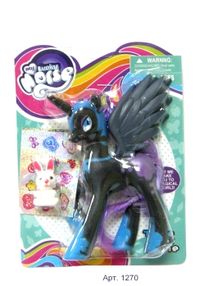 герои май литл пони   артикул 1270  поні цвета в ассортименте (17,5*4*13см)
