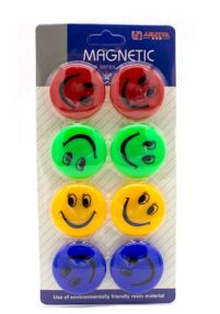 магніти для дошки 8 штук по 40 мм 4008