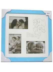 фоторамка дерев'яна коллаж розмір 38х38 3 фото детская