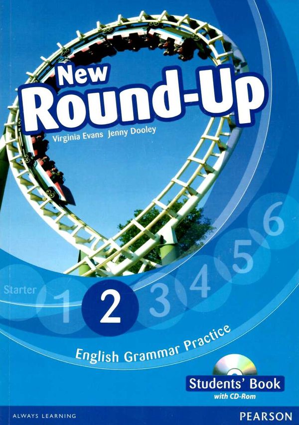 Round-Up NEW 2 SB + CD (ENGLIHS GRAMMAR BOOK) (англійська граматика для школярів PEARSON Ціна (цена) 350.00грн. | придбати  купити (купить) Round-Up NEW 2 SB + CD (ENGLIHS GRAMMAR BOOK) (англійська граматика для школярів PEARSON доставка по Украине, купить книгу, детские игрушки, компакт диски 1