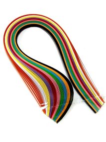 бумага для квілінгу №2 10 кольорів 100 смужок бумага для квілінгу №2 10 кольорів 100 смужок