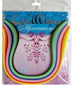 папір для квілінгу набір №406 мультиколор