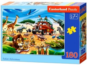 пазли castorland 180 елементів сафарі артикул 018390