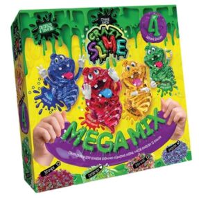 Набір для проведення дослідів Crazy Slime 4в1 SLM-03-01U/02U Megamix