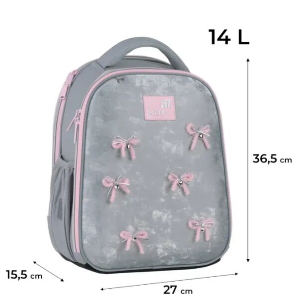Рюкзак Kite Education Velvet Dream каркасний 36,5х27х15,5 см K26-555S-10 Ціна (цена) 2 619.20грн. | придбати  купити (купить) Рюкзак Kite Education Velvet Dream каркасний 36,5х27х15,5 см K26-555S-10 доставка по Украине, купить книгу, детские игрушки, компакт диски 1
