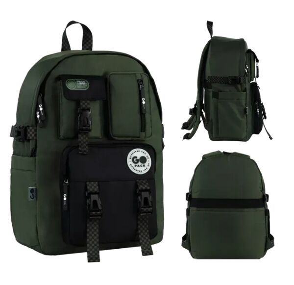 Рюкзак GoPack Education Teens хакі 43x30,5x14 см GO26-2500L-4 Ціна (цена) 1 065.80грн. | придбати  купити (купить) Рюкзак GoPack Education Teens хакі 43x30,5x14 см GO26-2500L-4 доставка по Украине, купить книгу, детские игрушки, компакт диски 0