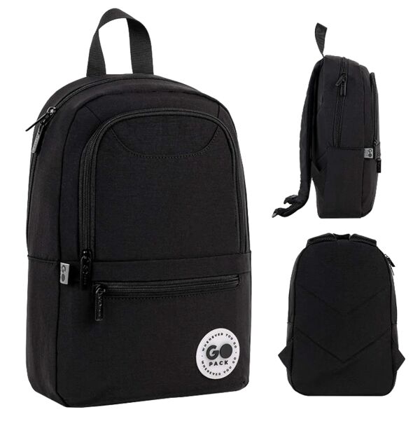 Рюкзак GoPack Education Teens чорний 37x24x9 см GO26-119S-1 Ціна (цена) 653.20грн. | придбати  купити (купить) Рюкзак GoPack Education Teens чорний 37x24x9 см GO26-119S-1 доставка по Украине, купить книгу, детские игрушки, компакт диски 0