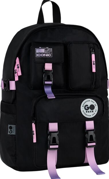 Рюкзак GoPack Education Teens чорний градієнт 43x30,5x14 см GO26-2500L-2 Ціна (цена) 1 065.80грн. | придбати  купити (купить) Рюкзак GoPack Education Teens чорний градієнт 43x30,5x14 см GO26-2500L-2 доставка по Украине, купить книгу, детские игрушки, компакт диски 0