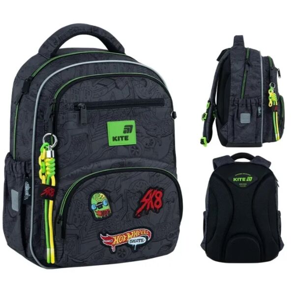 Рюкзак Kite Education Hot Wheels 39х28,5х13,5 см HW26-773M Ціна (цена) 2 563.60грн. | придбати  купити (купить) Рюкзак Kite Education Hot Wheels 39х28,5х13,5 см HW26-773M доставка по Украине, купить книгу, детские игрушки, компакт диски 0