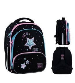 Рюкзак GoPack Education Be A Star каркасний 38x28x15 см GO25-597M-1