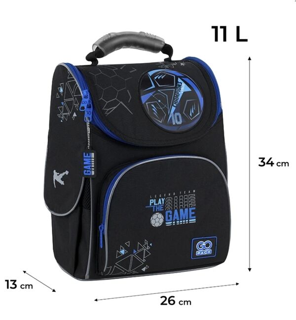 Рюкзак GoPack Education Play The Game каркасний 34x26x13 см GO25-5001S-5 Ціна (цена) 1 147.30грн. | придбати  купити (купить) Рюкзак GoPack Education Play The Game каркасний 34x26x13 см GO25-5001S-5 доставка по Украине, купить книгу, детские игрушки, компакт диски 1