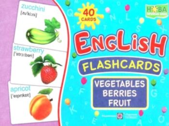 англійська мова картки овочі ягоди фрукти НУШ англійська мова картки овочі ягоди фрукти НУШ