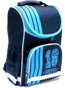 Рюкзак Leader 988032 Smile Цифри короб ортопед 34,5*25,5*13см