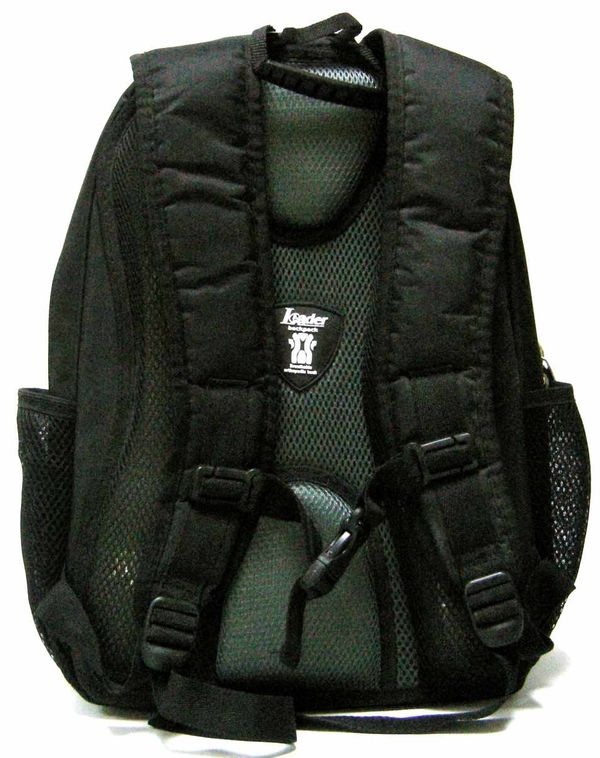 Рюкзак Leader 982103 чорний, ортопедичний 42х29х15см Ціна (цена) 624.00грн. | придбати  купити (купить) Рюкзак Leader 982103 чорний, ортопедичний 42х29х15см доставка по Украине, купить книгу, детские игрушки, компакт диски 2