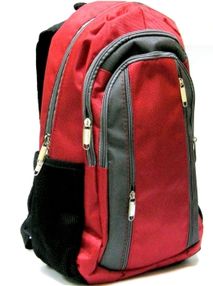 Рюкзак Leader 982153 червоний з сірими вставками, ортопедичний 42х29х15см Рюкзак Leader 982153 червоний з сірими вставками, ортопедичний 42х29х15см