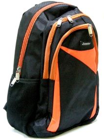 Рюкзак Leader 982182 чорний з оранж, ортопедичний 46х30х15см Рюкзак Leader 982182 чорний з оранж, ортопедичний 46х30х15см