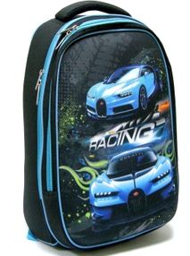 рюкзак черепашка ортопедичний Leader 972571 Smile Машина розмір 38х29х19см