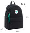 Рюкзак GoPack Education Teens чорний 43x28x13 см GO26-141L-3 Ціна (цена) 962.30грн. | придбати  купити (купить) Рюкзак GoPack Education Teens чорний 43x28x13 см GO26-141L-3 доставка по Украине, купить книгу, детские игрушки, компакт диски 1