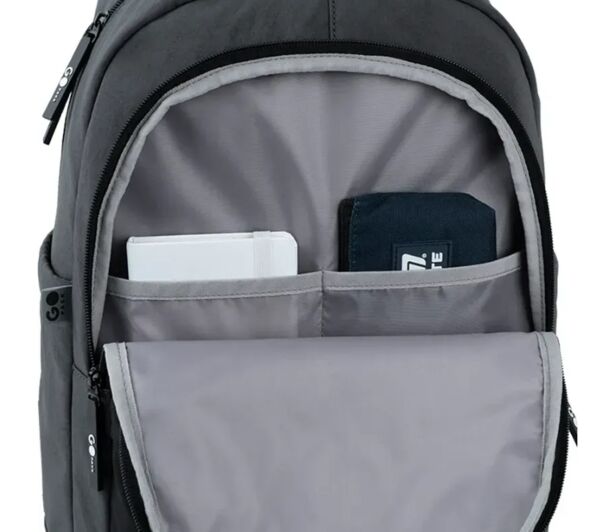 Рюкзак GoPack Education Teens чорний сірий 43x28x13 см GO26-141L-4 Ціна (цена) 962.30грн. | придбати  купити (купить) Рюкзак GoPack Education Teens чорний сірий 43x28x13 см GO26-141L-4 доставка по Украине, купить книгу, детские игрушки, компакт диски 6
