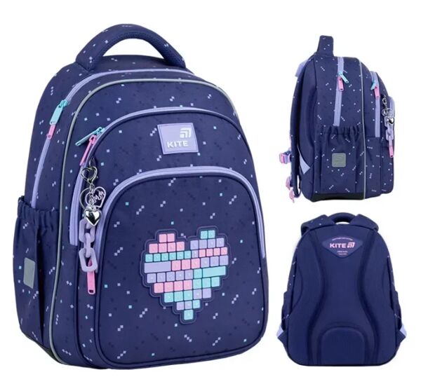 Рюкзак Kite Education Type Love 39x29,5x14,2 см K26-763M-2 Ціна (цена) 2 287.30грн. | придбати  купити (купить) Рюкзак Kite Education Type Love 39x29,5x14,2 см K26-763M-2 доставка по Украине, купить книгу, детские игрушки, компакт диски 0