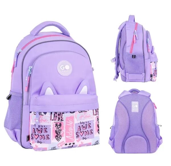 Рюкзак GoPack Education Cute Ears 41х29х17 см GO26-182M-4 Ціна (цена) 997.20грн. | придбати  купити (купить) Рюкзак GoPack Education Cute Ears 41х29х17 см GO26-182M-4 доставка по Украине, купить книгу, детские игрушки, компакт диски 0