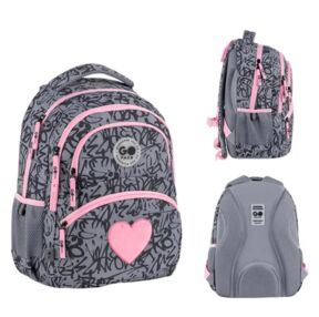 Рюкзак GoPack Education Fluffy Heart 40х30х15 см GO26-175M-4