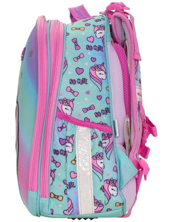 Ранець Class SchoolCase Mini Cute Unicorn 2 відділення 35х27х16 см поліестер 2505С Ціна (цена) 1 365.80грн. | придбати  купити (купить) Ранець Class SchoolCase Mini Cute Unicorn 2 відділення 35х27х16 см поліестер 2505С доставка по Украине, купить книгу, детские игрушки, компакт диски 1