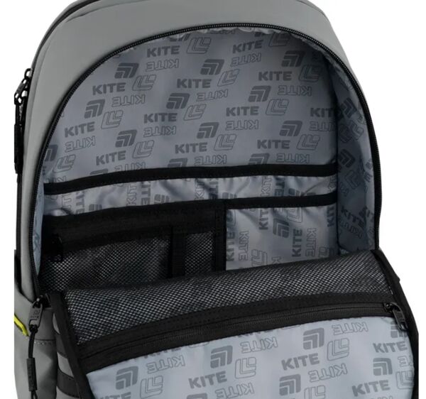Рюкзак Kite Education Teens Grey 44,5x29,5x15 см K26-2721L-1 Ціна (цена) 2 080.70грн. | придбати  купити (купить) Рюкзак Kite Education Teens Grey 44,5x29,5x15 см K26-2721L-1 доставка по Украине, купить книгу, детские игрушки, компакт диски 7