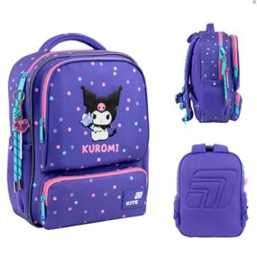 Рюкзак Kite Kids Kuromi 32,5х24,5х9,5 см HK26-559XS-1
