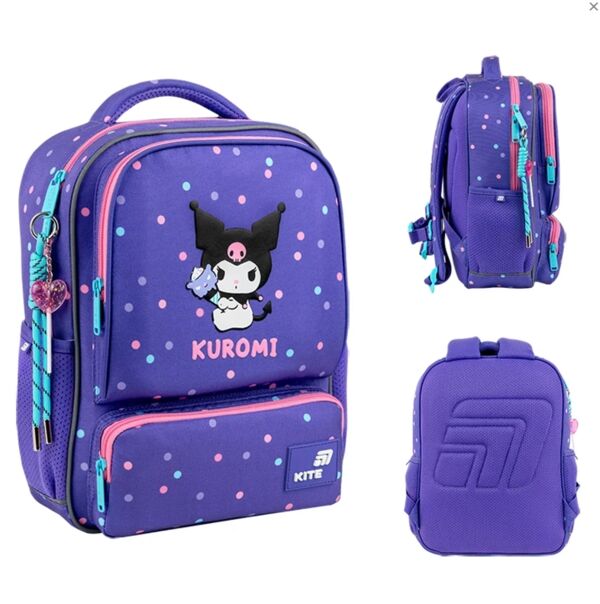Рюкзак Kite Kids Kuromi 32,5х24,5х9,5 см HK26-559XS-1 Ціна (цена) 1 256.00грн. | придбати  купити (купить) Рюкзак Kite Kids Kuromi 32,5х24,5х9,5 см HK26-559XS-1 доставка по Украине, купить книгу, детские игрушки, компакт диски 0