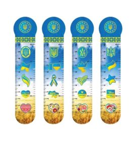 закладки для книг пластикові набір 4 штуки в ассортименті    "CFS" cool for sch