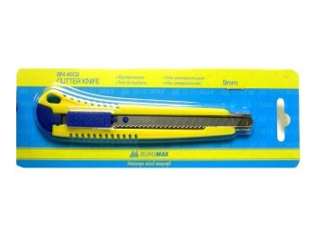 ніж канцелярський buromax 9мм (bm.4602) ціна ніж канцелярський buromax 9мм (bm.4602) ціна