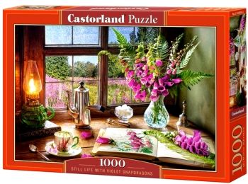 пазли castorland 1000 елементів still life with violet snapdragons104345 "Cast