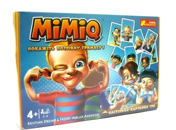 гра настільна мimiq покажіть потрібну гримасу