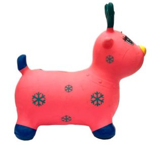 прыгун резиновый  артикул 01359М  пригун гумовий олень для малят