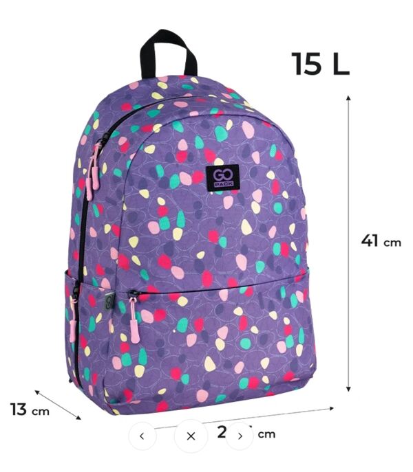 Рюкзак GoPack GO25-188M-2 Education Teens 41x28,5x13см Ціна (цена) 300.90грн. | придбати  купити (купить) Рюкзак GoPack GO25-188M-2 Education Teens 41x28,5x13см доставка по Украине, купить книгу, детские игрушки, компакт диски 1