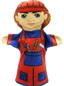 ляльковий театр купити будівельник рукавичка НУШ ляльковий театр купити будівельник рукавичка НУШ