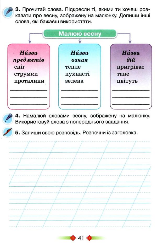 Зошит з розвитку мовлення 2 клас малюю словом Ціна (цена) 63.75грн. | придбати  купити (купить) Зошит з розвитку мовлення 2 клас малюю словом доставка по Украине, купить книгу, детские игрушки, компакт диски 2